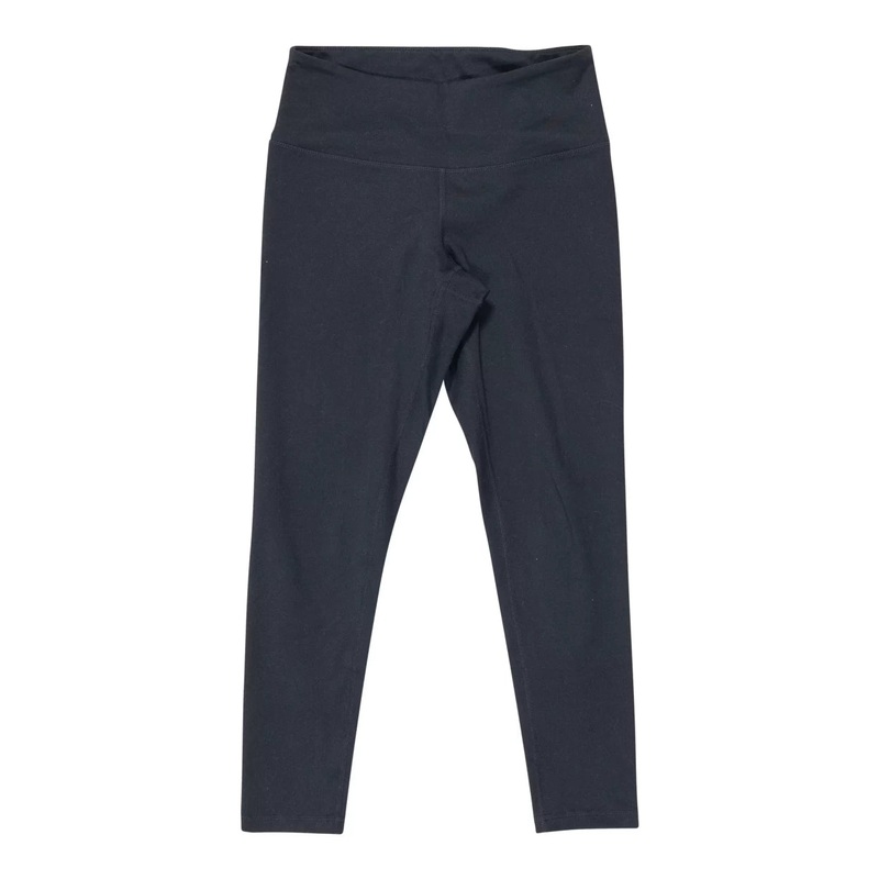 Zella Studio High Waisted Cropped Leggings - Women's S Black