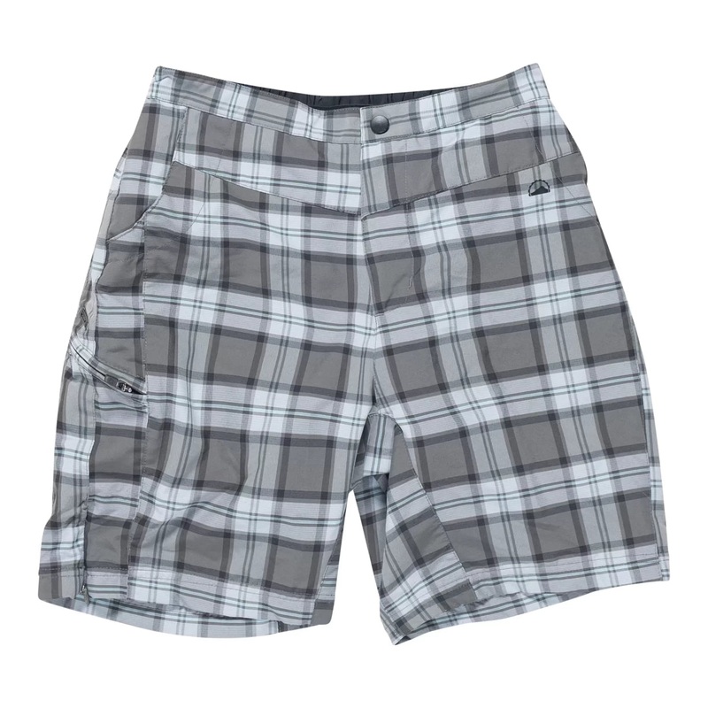 Zoic Plaid Bike Shorts with Liner - Men's M Plaid