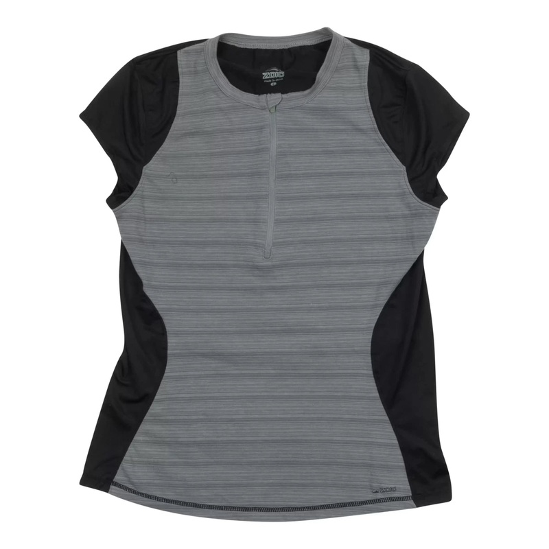 Zoic Quarter Zip Avery Jersey - Women's L Grey