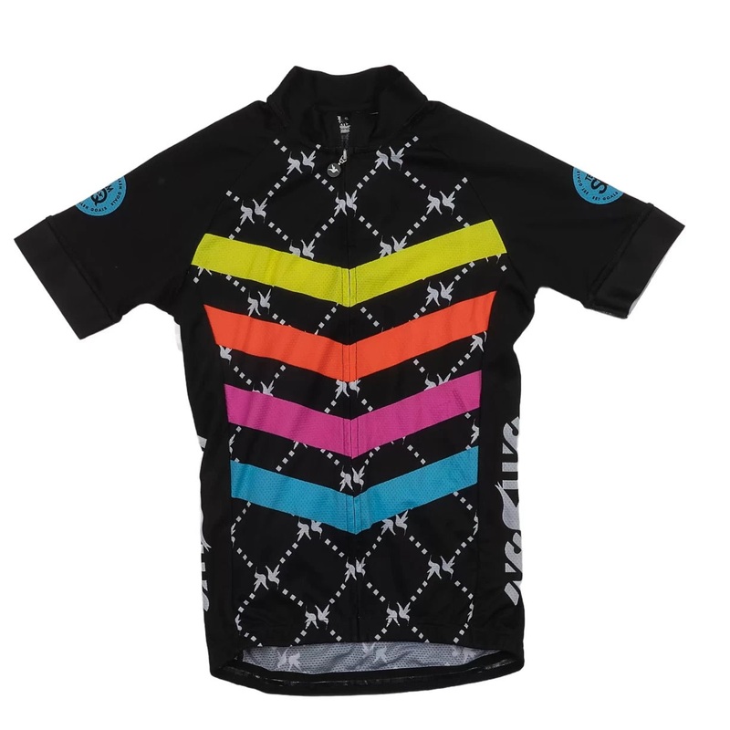Smashfest Queen All-Seasons Cycling Jersey S Black/Yellow