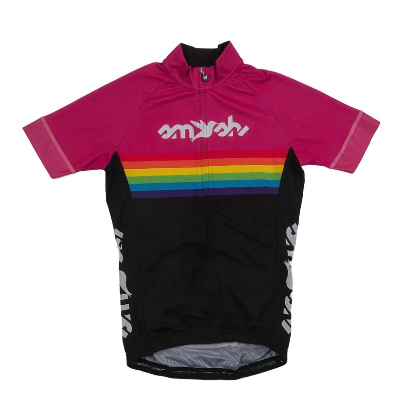 Smashfest Queen All-Seasons Women's Cycling Jersey S Black/Pink