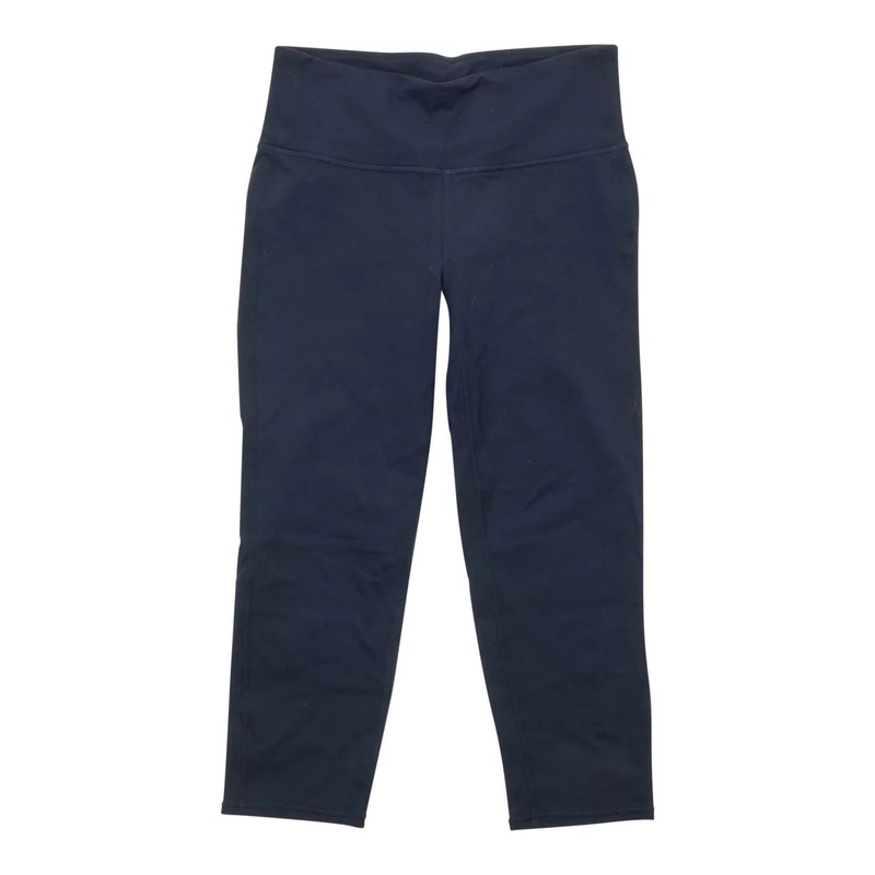 Athleta High Rise Chaturanga Capri - Women's S Navy