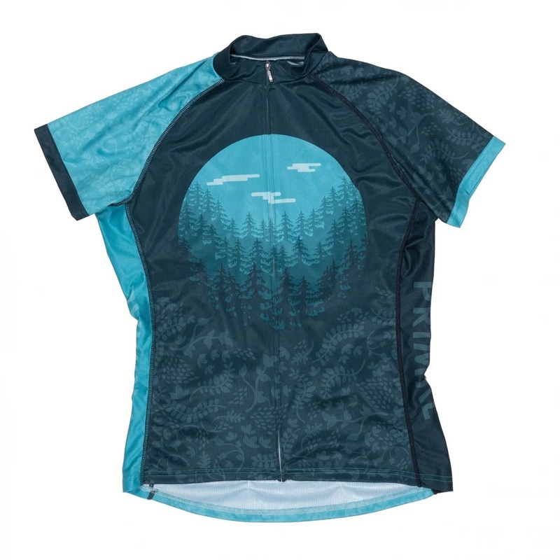 Primal Short-Sleeve Cycling Jersey - Women's XL Blue