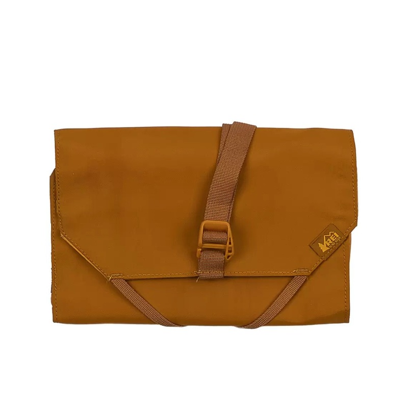 REI Co-op Shower Roll Toiletry Bag One Size Gold