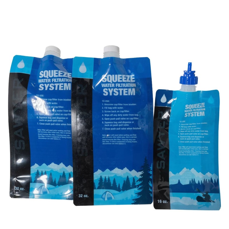 Sawyer Squeezable Pouch Set see tech specs Blue