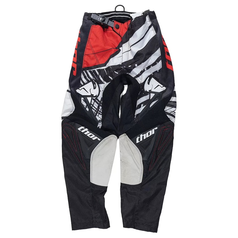 Thor Motocross Pants - Kids' 22.0 Red/Black/White