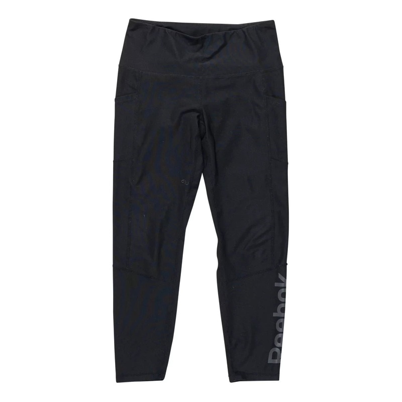 Reebok High Rise Capri Legging - Women's M Black