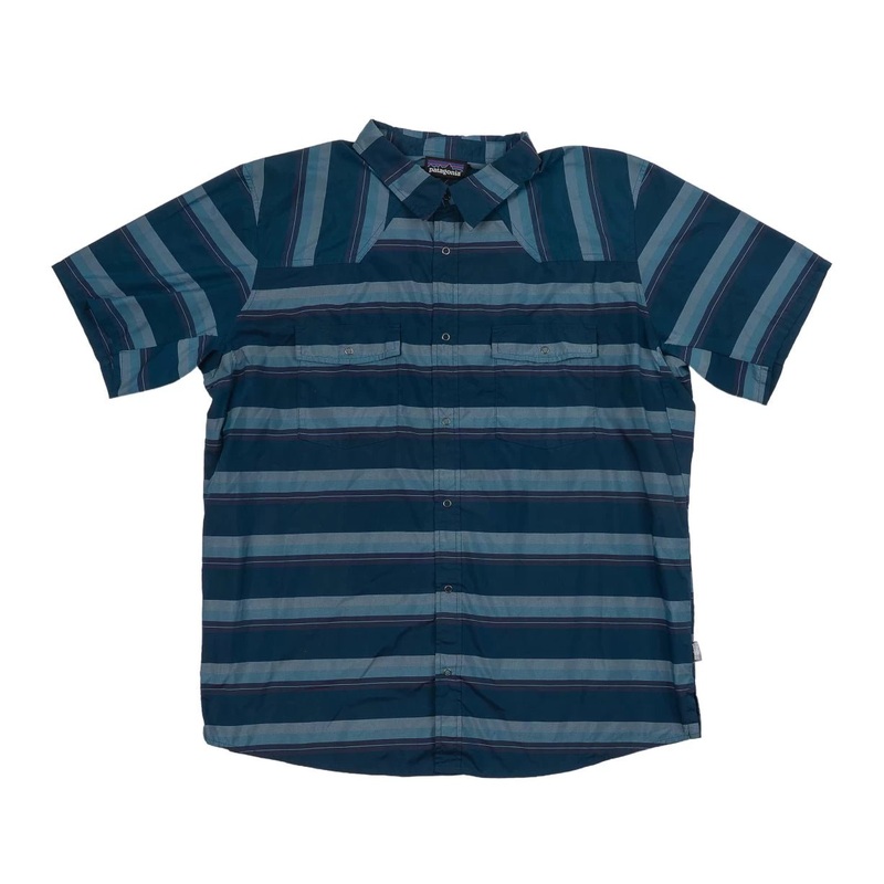 Patagonia Bandito Shirt - Men's XL Blue