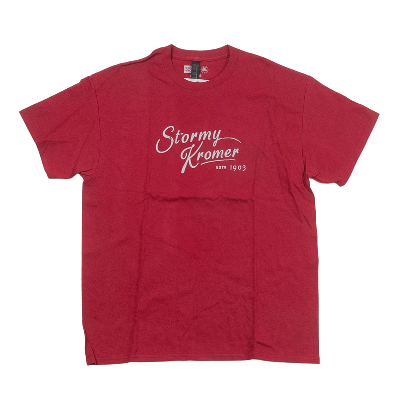 Stormy Kromer Short Sleeve Tee L Red