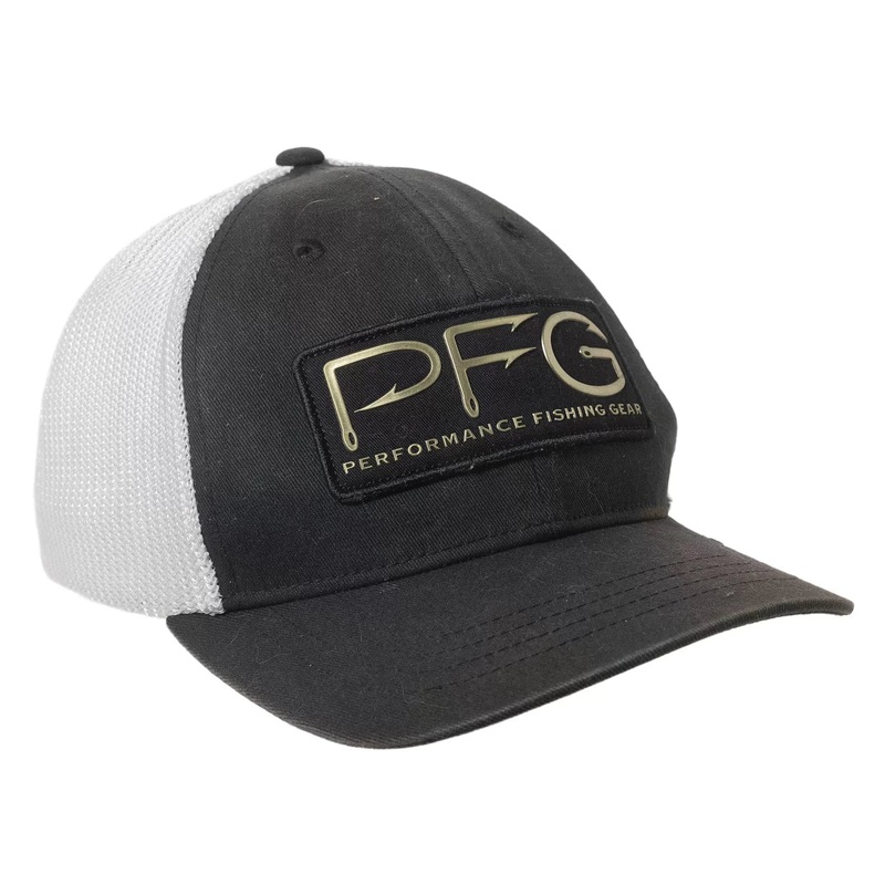 Columbia PFG Hat OSFM Black/White