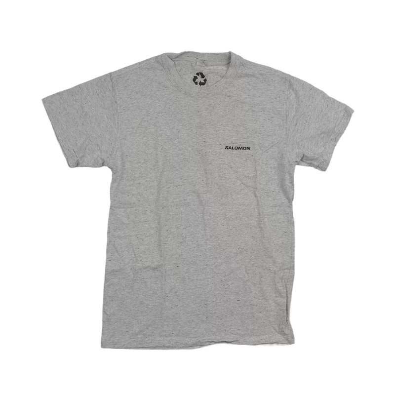 Salomon Annecy Short Sleeve T-Shirt - Unisex S Gray Heather