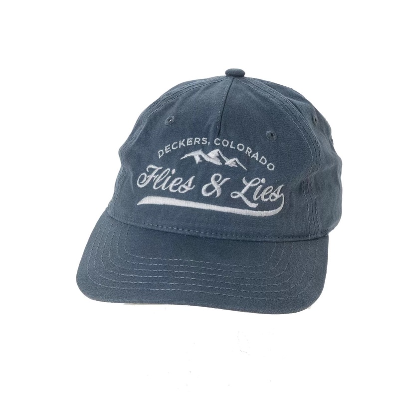 Flies & Lies Richardson Santiam Baseball Hat One Size Blue