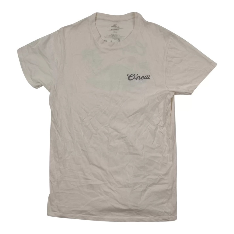 O'Neill Modern Fit Graphic Tee - Men's M Off White