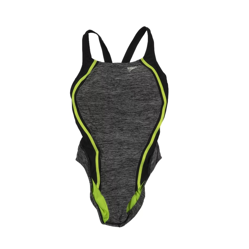 Speedo Quantum Fusion Splice One Piece - Women's 8 Gray