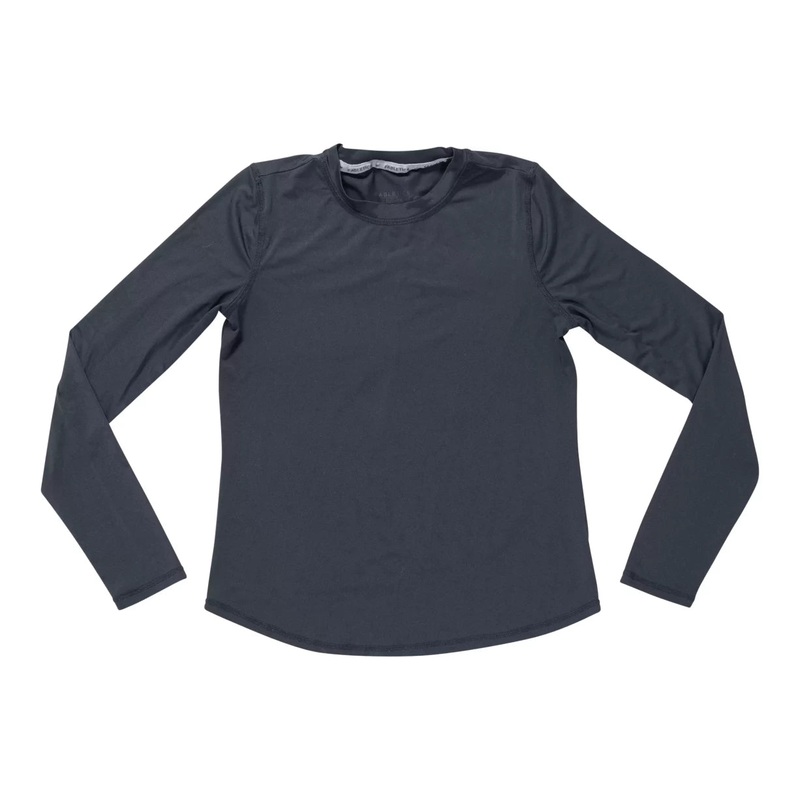Fabletics Feather Tech Long-Sleeve Top - Women's S Black