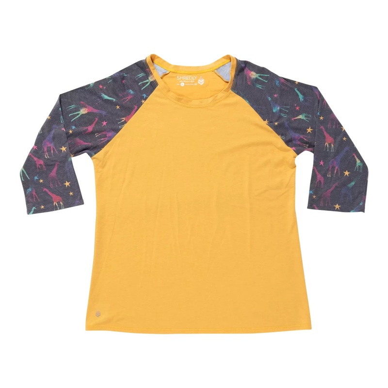 Shredly x SheJumps 3/4 Sleeve Jersey - Women's XL Multi
