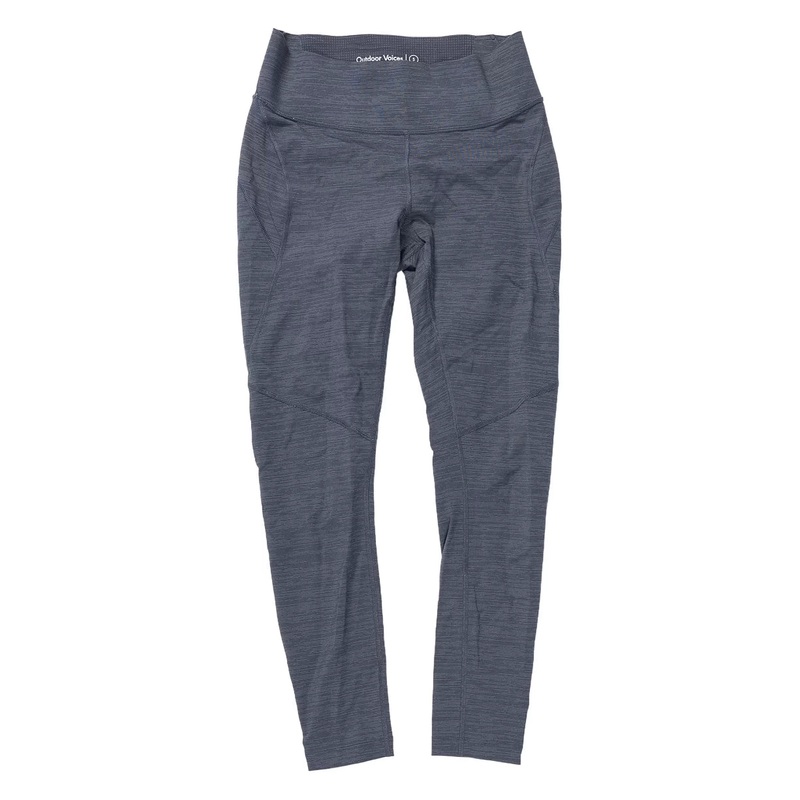 Outdoor voices Stitched Seamed Legging - Women's S Gray