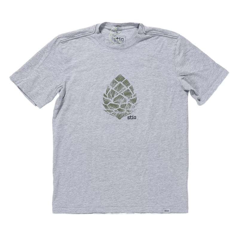 Stio Whitebark Branch Tee XS Gray