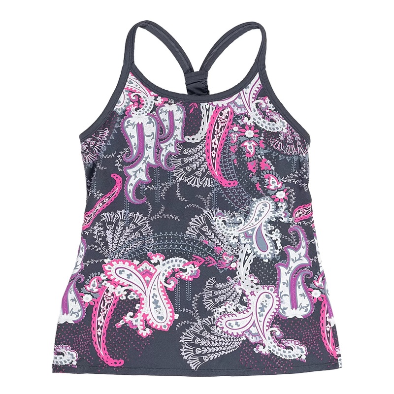 Athleta Pavitra Tank Top - Women's S Grey/Purple