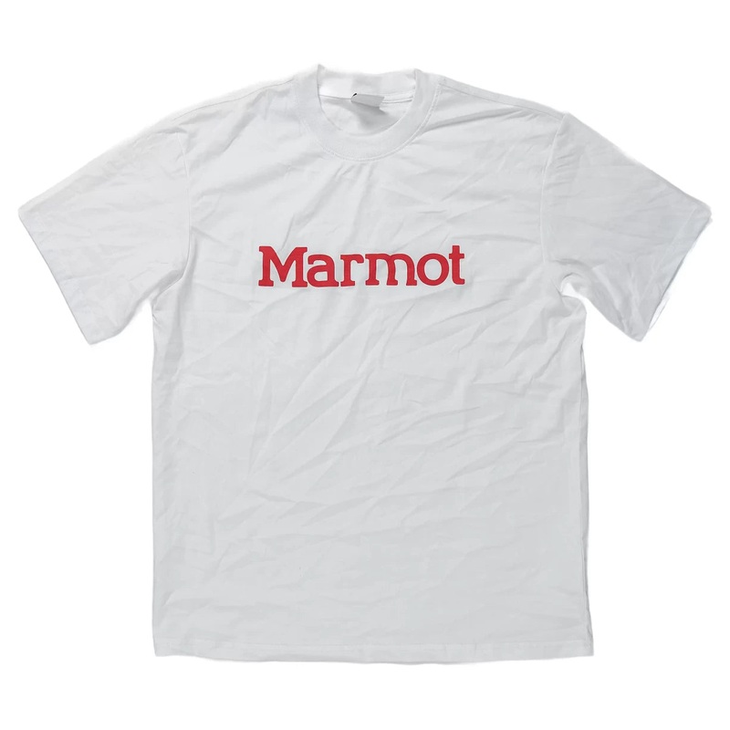 Marmot Logo Short-Sleeve T-Shirt M White