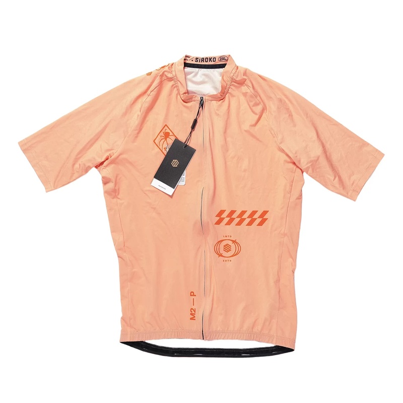 Siroko Bio Nomad Keirin Bike Jersey - Men's 2XL Peach