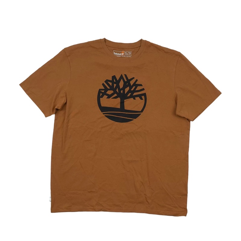 Timberland Kennebec River Tree Logo T-Shirt XL Wheat