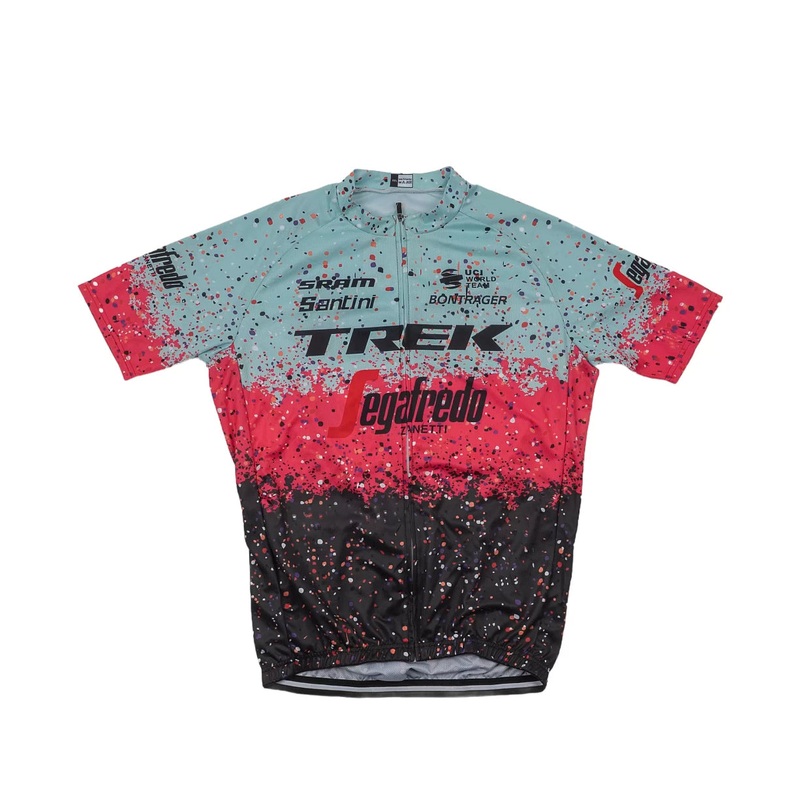 Santini Short-Sleeve Cycling Jersey - Men's XXL Blue/Red