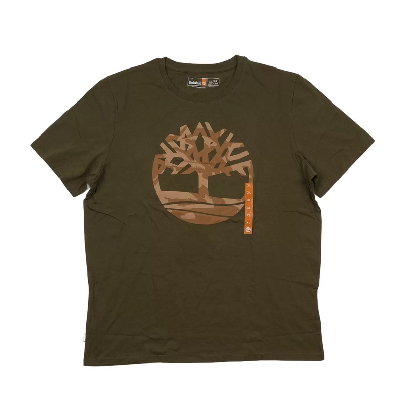Timberland Kennebec River Tree Logo T-Shirt XL Green