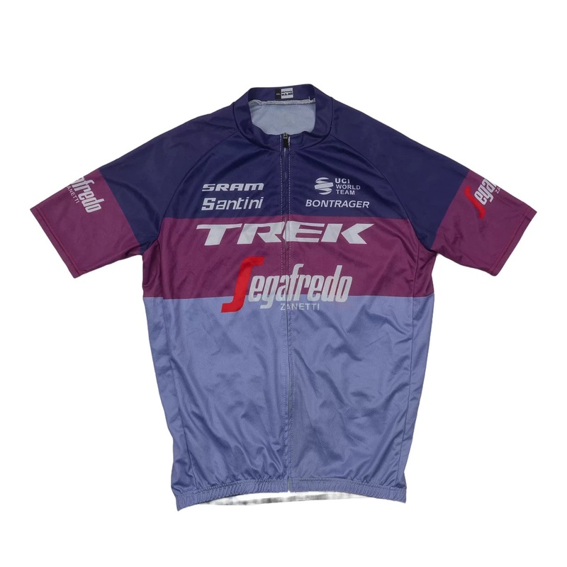 Santini Short-Sleeve Cycling Jersey - Men's XXL Purple