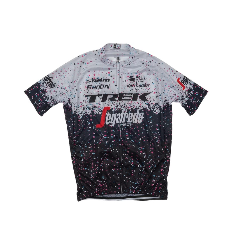 Santini Short-Sleeve Cycling Jersey - Men's XXL White/Black