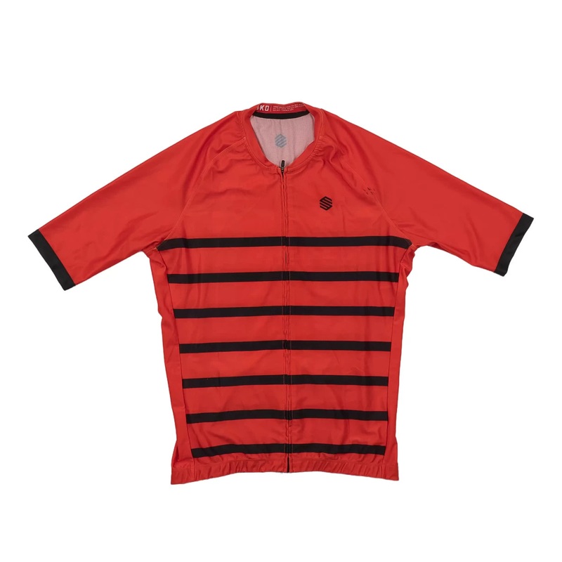 Siroko Short-Sleeve Cycling Jersey - Men's XL Red
