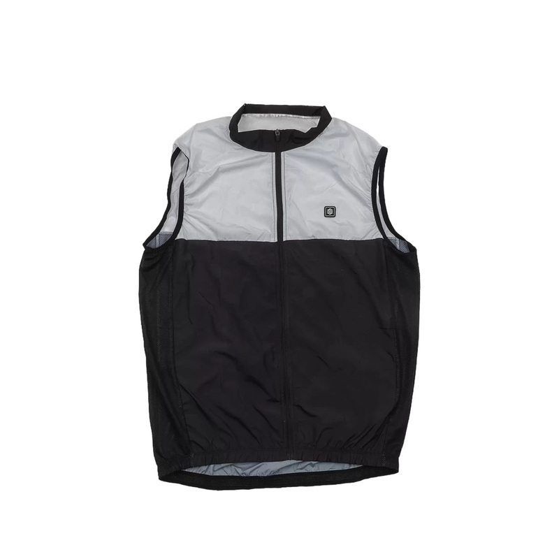 Siroko V1 Langkawi Windproof Cycling Vest - Men's XL Black/White