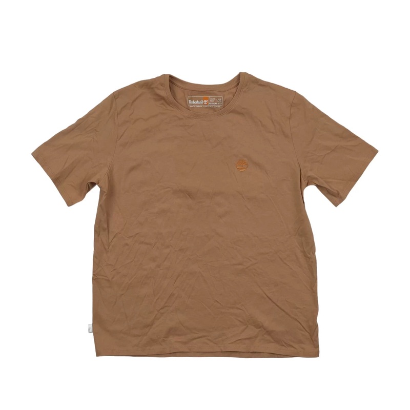 Timberland Dunstan River Garment Dye Short-Sleeve T-Shirt L Wheat