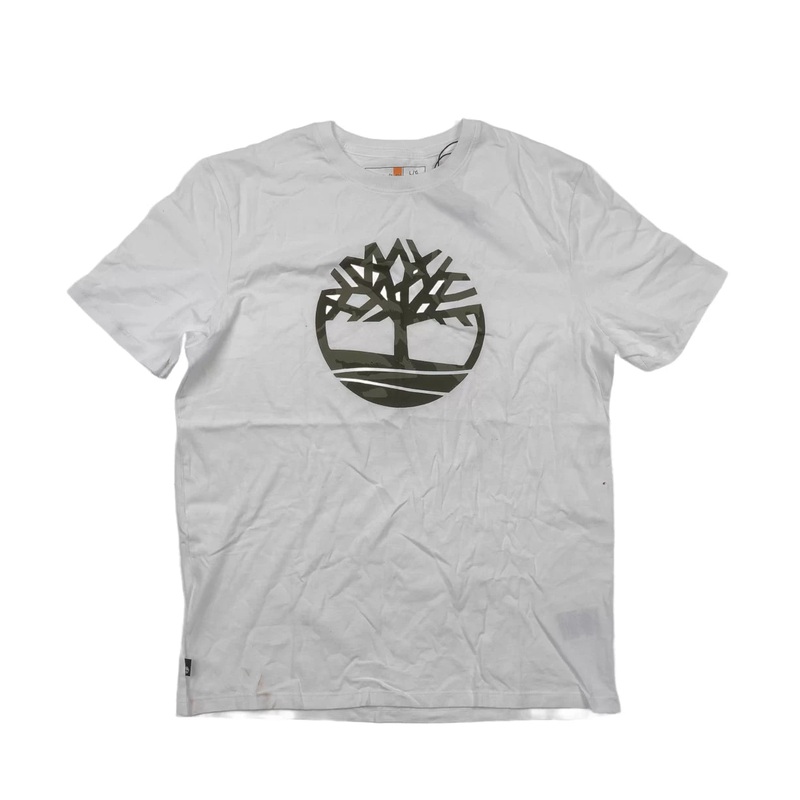 Timberland Kennebec River Tree Logo T-Shirt L White
