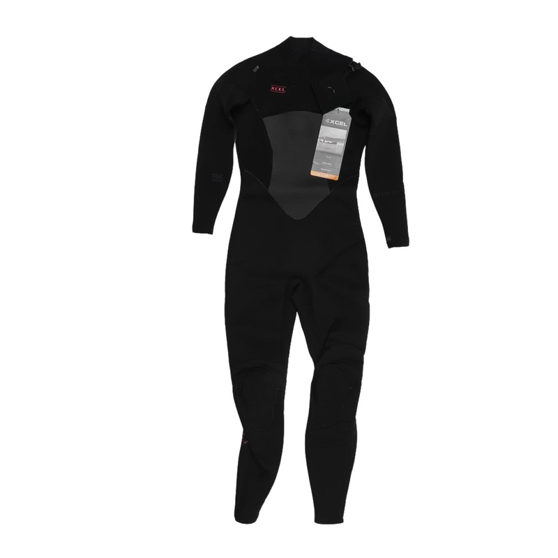 XCEL Axis X 4/3mm Chest Zip Wetsuit 6 Black