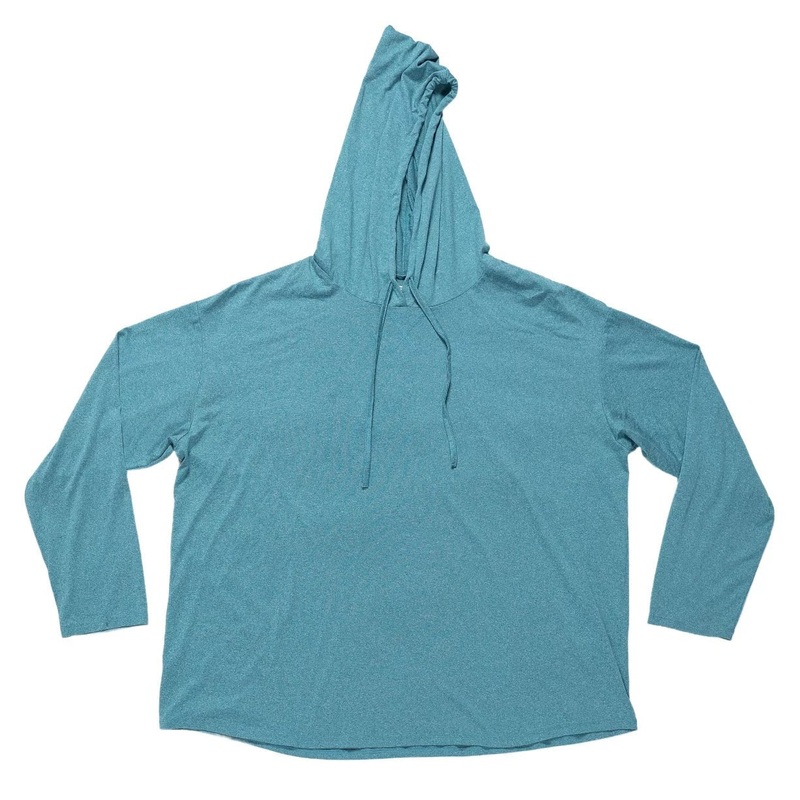 32 Degrees Cool Long Sleeve Hooded T-Shirt - Women's XXL Green