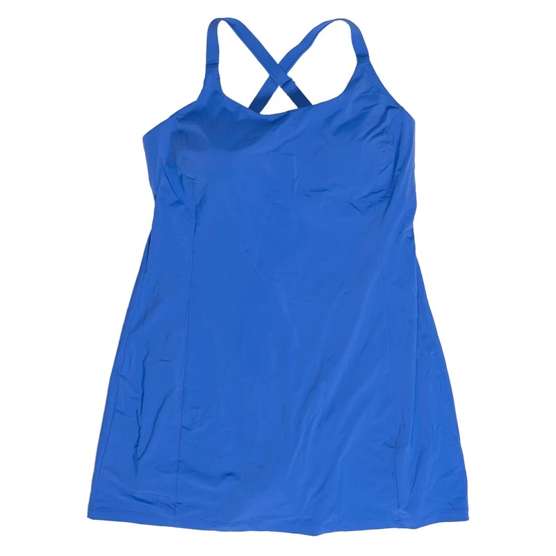 Duluth Trading Co. AKHG Lost Lake Swim Dress - Women's 16 Blue