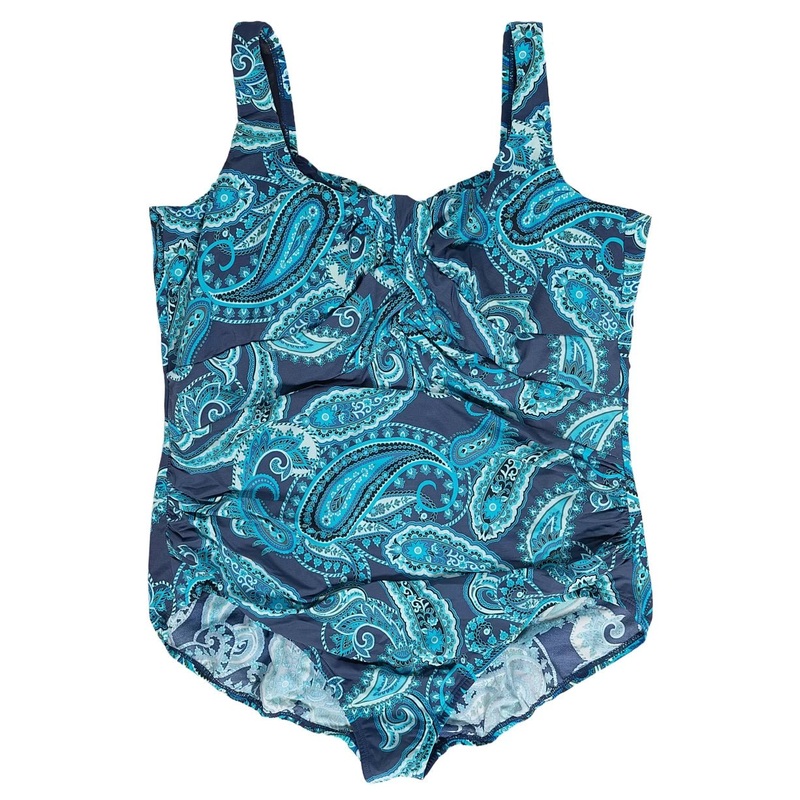 Lands' End One Piece Swimsuit - Women's 20 Teal