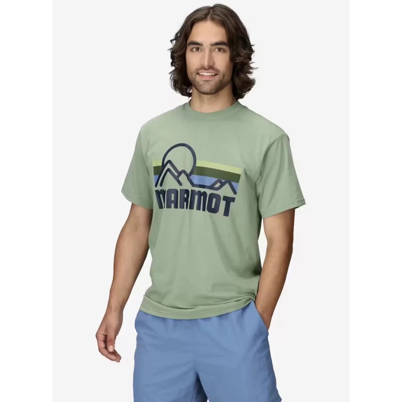 Marmot Coastal Short-Sleeve T-Shirt M Green