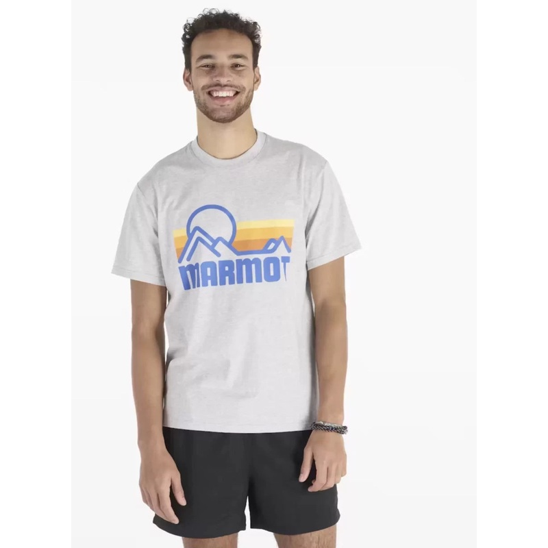 Marmot Coastal Short-Sleeve T-Shirt M Grey Heather
