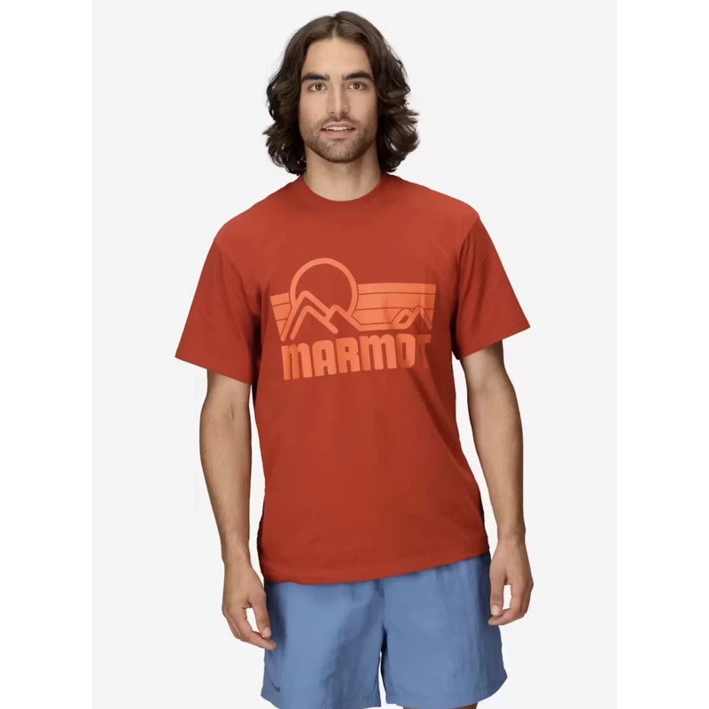Marmot Coastal Short-Sleeve T-Shirt M Red