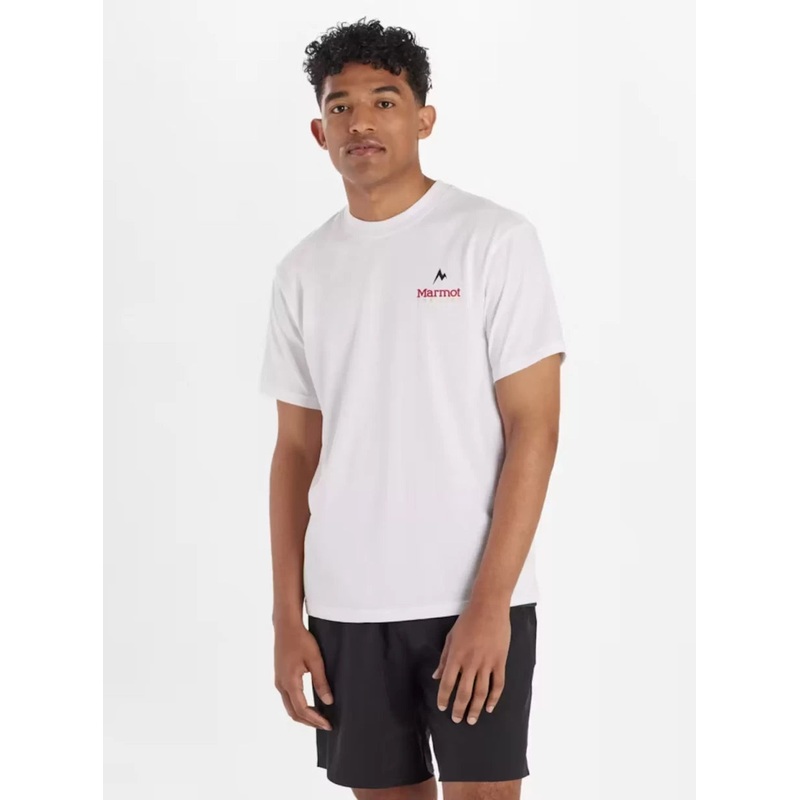 Marmot For Life Short-Sleeve Tee M White