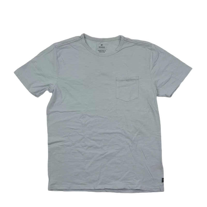Roark Midweight Pocket Tee - Men's M Light Blue
