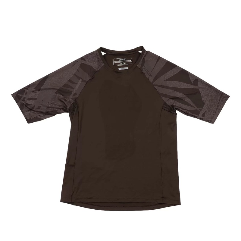 Sombrio 3/4 Sleeve Bike Jersey - Women's M Brown