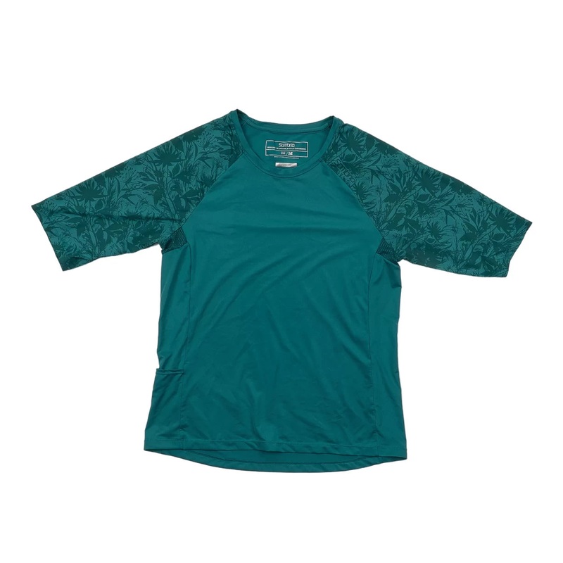 Sombrio 3/4 Sleeve MTB Jersey - Women's M Green