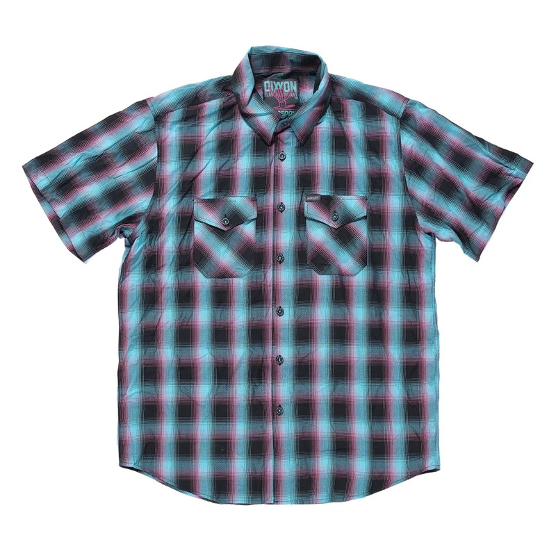Dixxon Shreddy Short Sleeve Flannel Shirt XL Multi