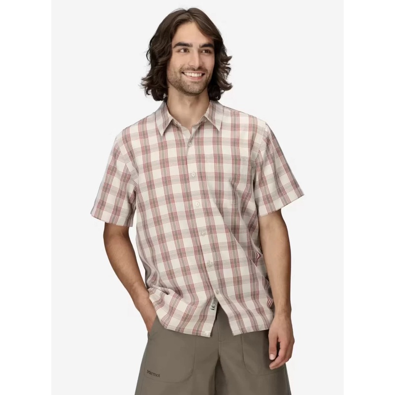 Marmot Eldridge Novelty Classic Short-Sleeve M Plaid