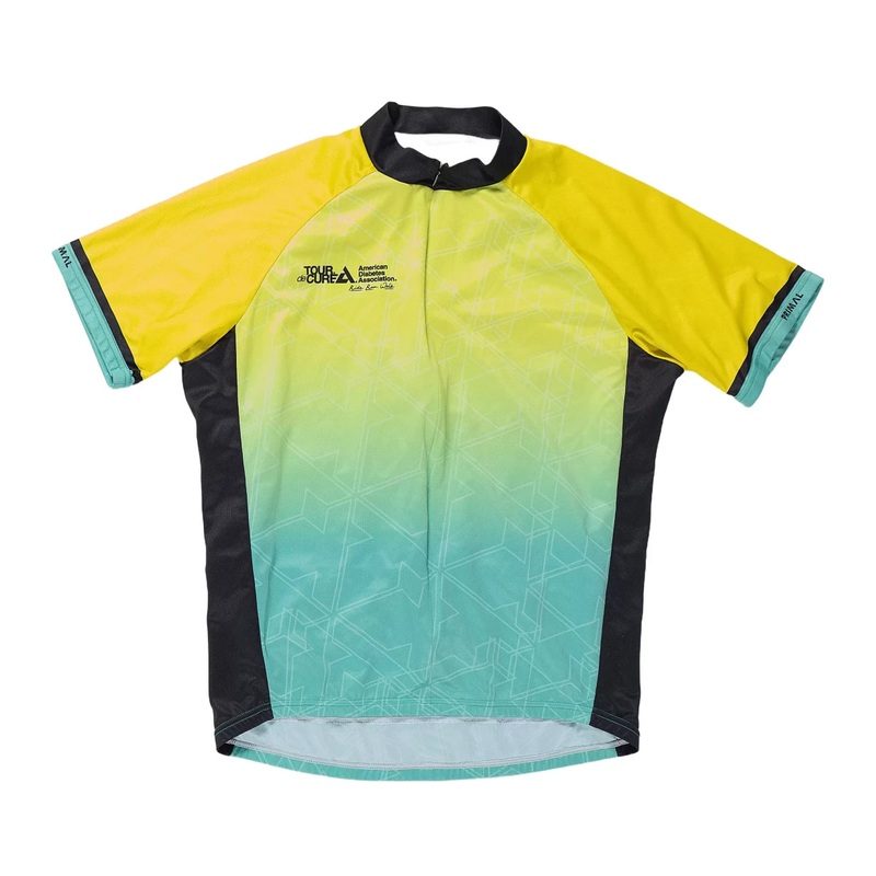 Primal Tour de Cure Sport Cut Jersey - Men's XL Green