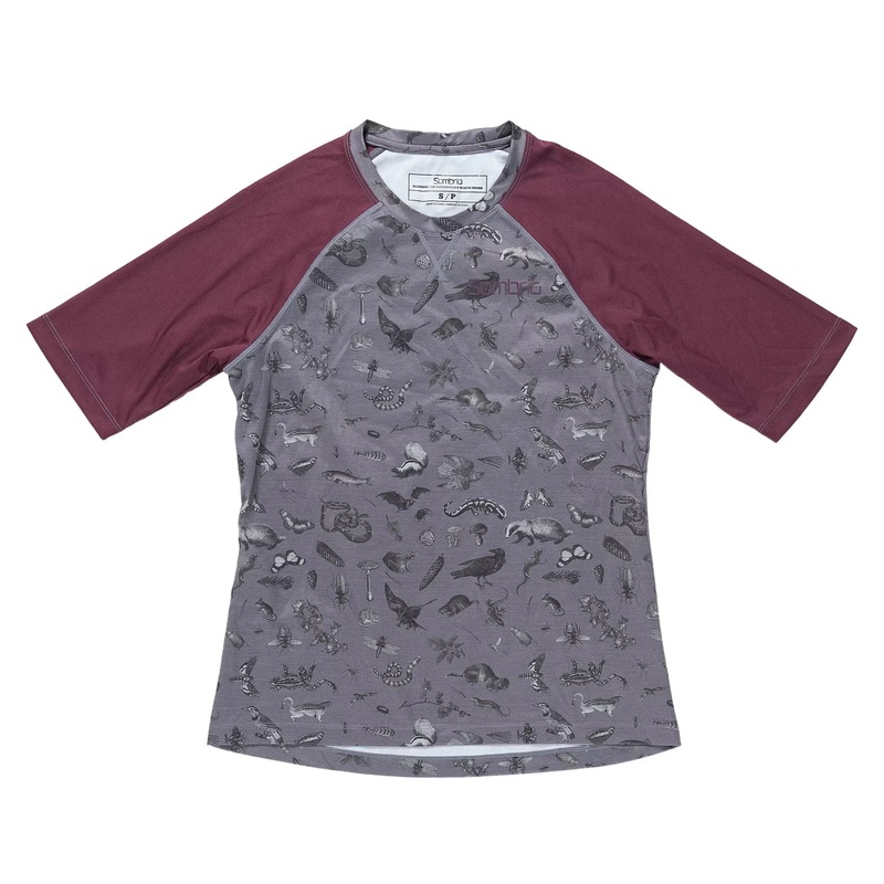 Sombrio Bike Jersey - Women's S Gray