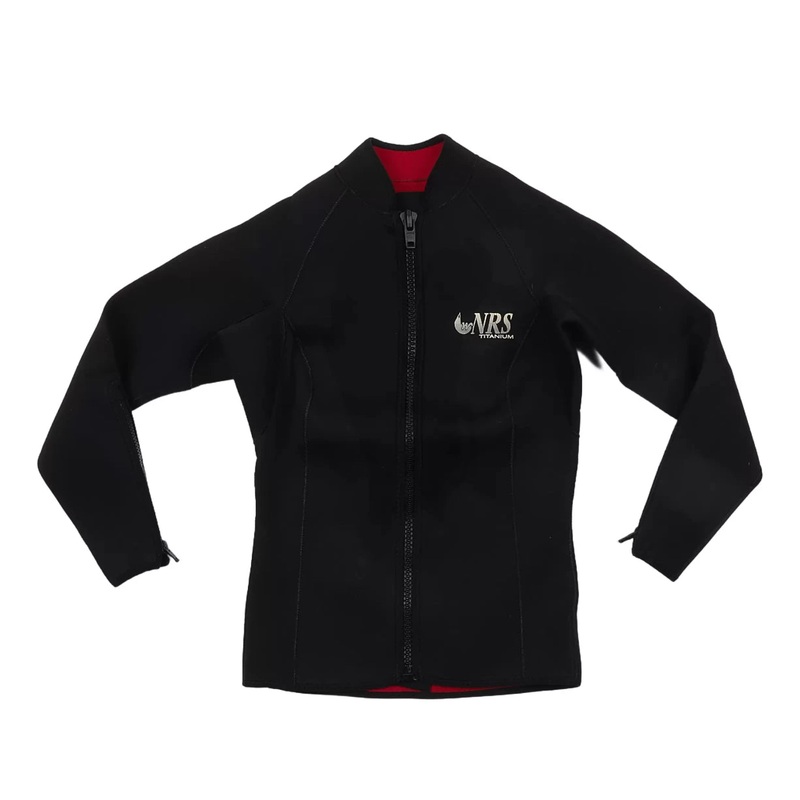 NRS Titanium Wetsuit Jacket - Women's M Black